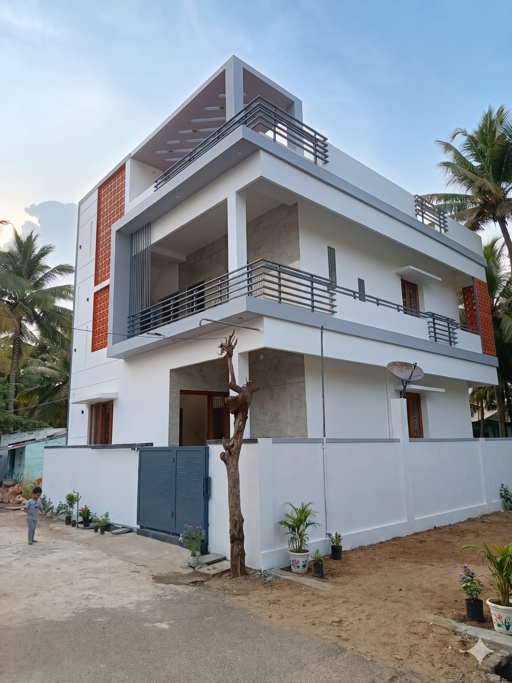Villa Exterior View